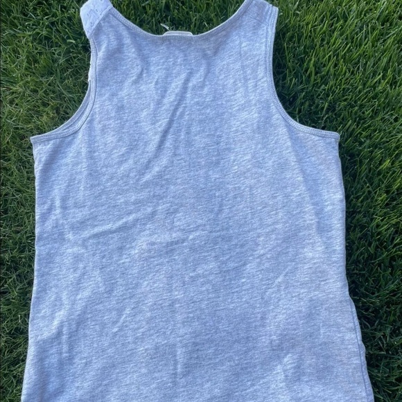 Girls Crewcuts by J.Crew tank top Grey White Bow size 10 - Picture 3 of 3